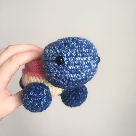 Custom Crocheted Turtle - Picture 2 of 5